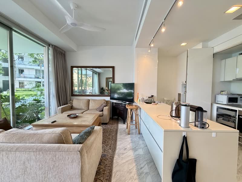 Reflections at Keppel Bay, 7 Keppel Bay View, 2 Bedrooms, 1,249 sqft, Condominium For Sale, by Clarie Lim, 500233702 - Living Room - PropertyGuru.com.sg