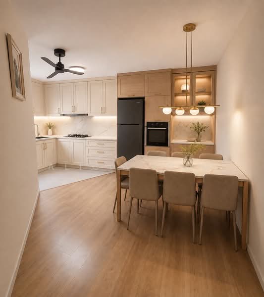 610 Ang Mo Kio Avenue 4, 610 Ang Mo Kio Avenue 4, 3 Bedrooms, 1,022 sqft, HDB Flat For Sale, by Alicia Fong, 500233722 - Kitchen - PropertyGuru.com.sg