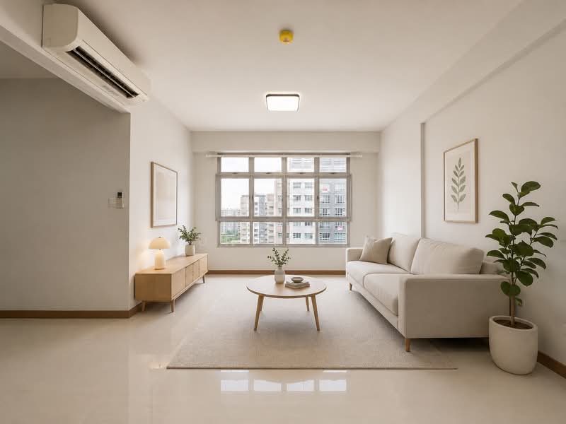 229A Sumang Lane, 229A Sumang Lane, Hougang / Punggol / Sengkang, 3 Bedrooms, 1,001 sqft, HDB Flat For Sale, by Junie Lim, 500233725 - Living Room - PropertyGuru.com.sg