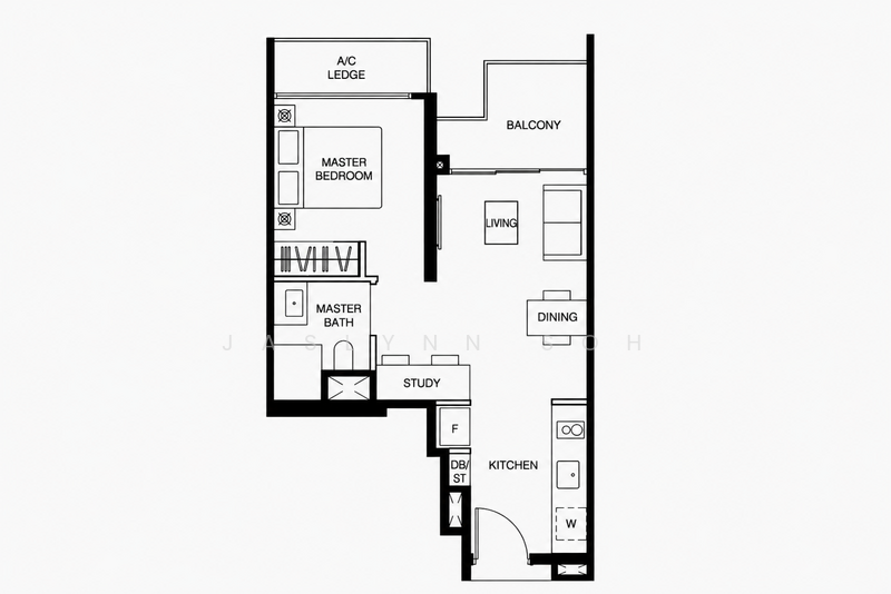 Le Quest, 10 Bukit Batok Street 41, 1 Bedroom, 495 sqft, Condominium For Sale, by Jaslynn Soh, 500233810 - PropertyGuru.com.sg