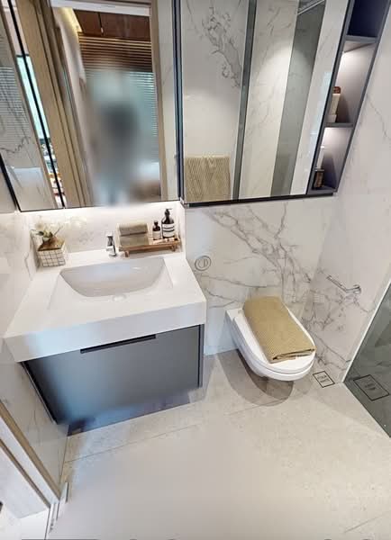 River Green, 11 River Valley Road, 1 Bedroom, 428 sqft, Condominium For Sale, by Serene Gan 顏詩玲, 500233892 - Bathroom - PropertyGuru.com.sg