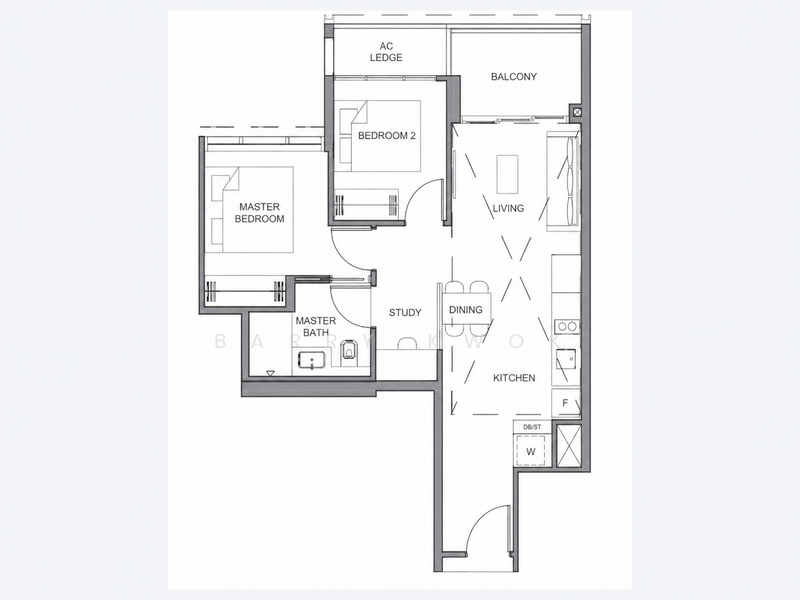 Parc Clematis, 8F Jalan Lempeng, 2 Bedrooms, 689 sqft, Condominium For Rent, by Barry Kwok, 500233898 - PropertyGuru.com.sg