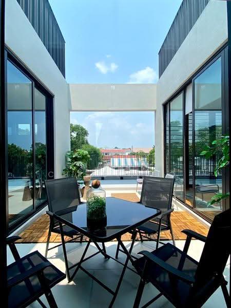 Open Hse Brand New Detached Sat & Sun 12-6pm frm 15 Aug 2026, Cactus Crescent, Seletar / Yio Chu Kang, 7 Bedrooms, 10,000 sqft, Detached House For Sale, by Marge Christy Ho, 500233931 - MBR Balcony Terrace - PropertyGuru.com.sg