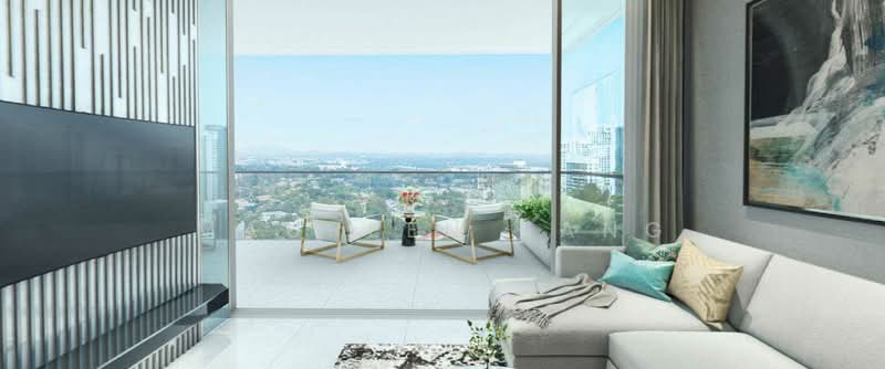 Boulevard 88, 86 Orchard Boulevard, 2 Bedrooms, 1,313 sqft, Condominium For Sale, by Maureen Kang, 500233962 - Balcony - PropertyGuru.com.sg