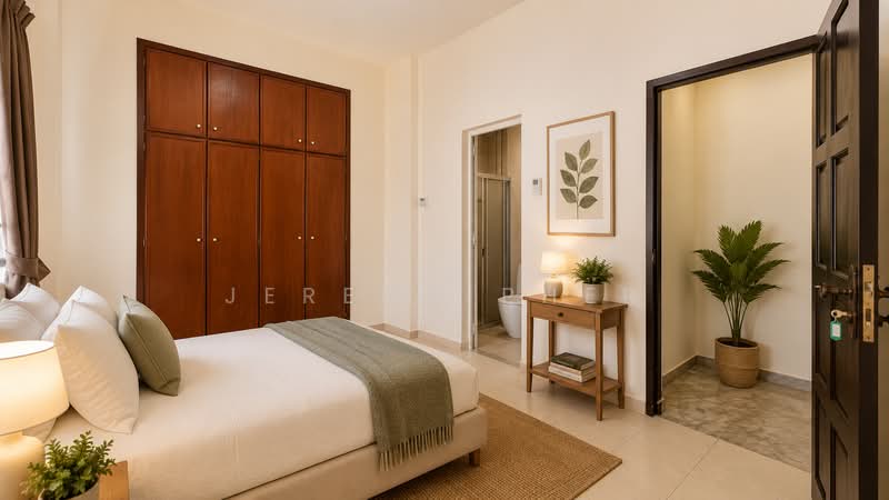 Serangoon Garden Estate 1 storey semi detached, Farleigh Ave, Portchester, Bridport, Cowdray, Huddington, 5 Bedrooms, 3,500 sqft, Semi-Detached House For Rent, by Jeremy Pher, 500234003 - Master Bedroom - PropertyGuru.com.sg