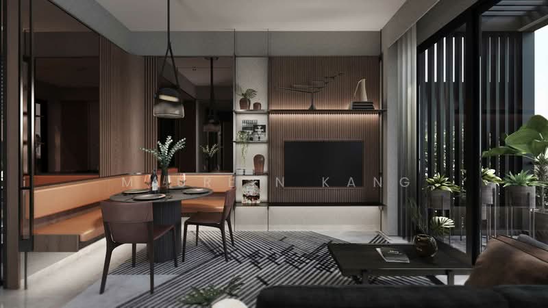 Jervois Prive, 100A Jervois Road, 1 Bedroom, 549 sqft, Condominium For Sale, by Maureen Kang, 500234007 - Living Room - PropertyGuru.com.sg