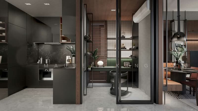Jervois Prive, 100A Jervois Road, 1 Bedroom, 549 sqft, Condominium For Sale, by Maureen Kang, 500234007 - Kitchen - PropertyGuru.com.sg