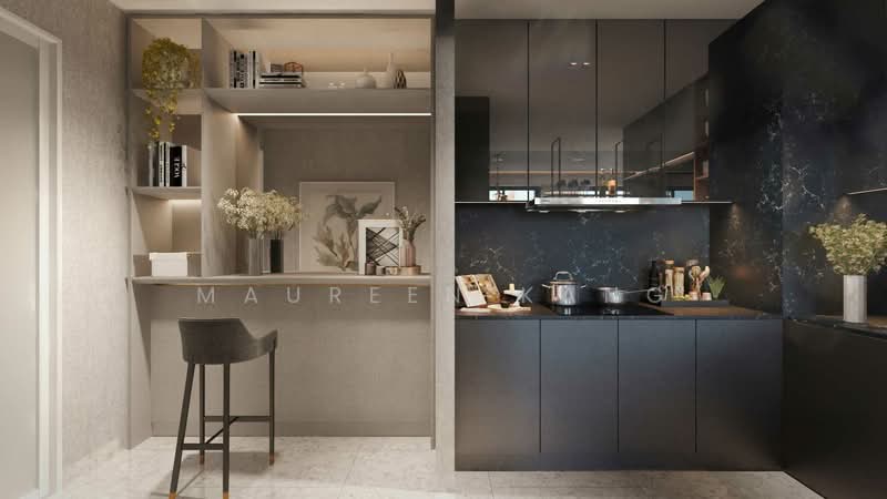 Jervois Prive, 100A Jervois Road, 1 Bedroom, 549 sqft, Condominium For Sale, by Maureen Kang, 500234007 - Kitchen - PropertyGuru.com.sg
