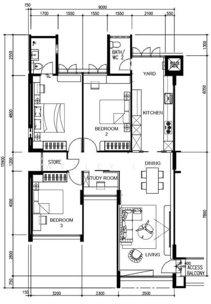 424 Tampines Street 41, 424 Tampines Street 41, 3 Bedrooms, 1,119 sqft, HDB Flat For Sale, by Wesley Lim, 500234048 - PropertyGuru.com.sg
