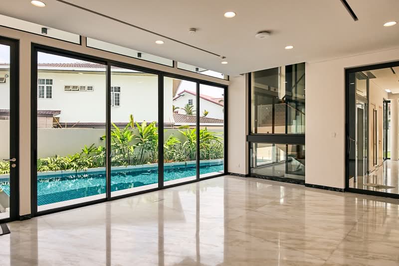 Open House!! Brand New Detached Sat n Sun 12pm to 6pm from 15th Aug 2026, 27 CACTUS CRESCENT, 6 Bedrooms, 5,473 sqft, Detached House For Sale, by Adrian Tan, 500234068 - Living Room - PropertyGuru.com.sg