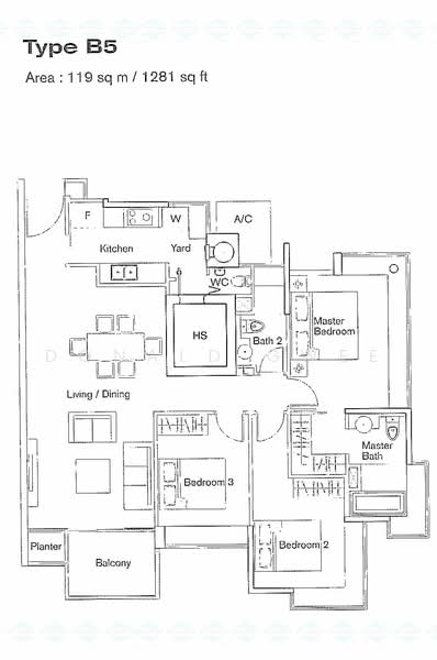 Casa Merah, 50 Tanah Merah Kechil Avenue, 3 Bedrooms, 1,281 sqft, Condominium For Sale, by Donald Gwee, 500234072 - PropertyGuru.com.sg