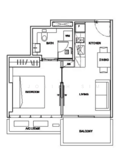 6 Derbyshire, 6 Derbyshire Road, 1 Bedroom, 474 sqft, Condominium For Sale, by Josiah Sim, 500234077 - PropertyGuru.com.sg