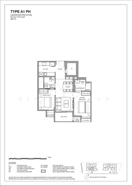 The Hillshore, 292 Pasir Panjang Rd, 2 Bedrooms, 915 sqft, Condominium For Sale, by Bertram Tian 田镇伟, 500234123 - A1 PH - PropertyGuru.com.sg