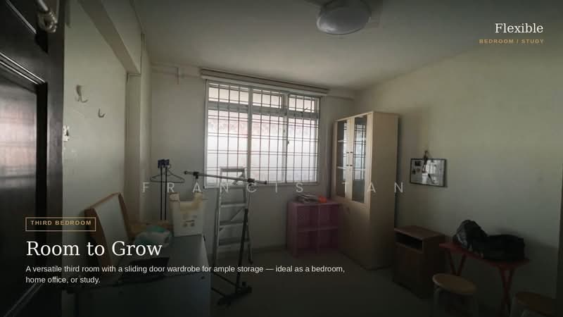 246 Serangoon Avenue 3, 246 Serangoon Avenue 3, 3 Bedrooms, 904 sqft, HDB Flat For Rent, by Francis Tan, 500234140 - Bedroom - PropertyGuru.com.sg