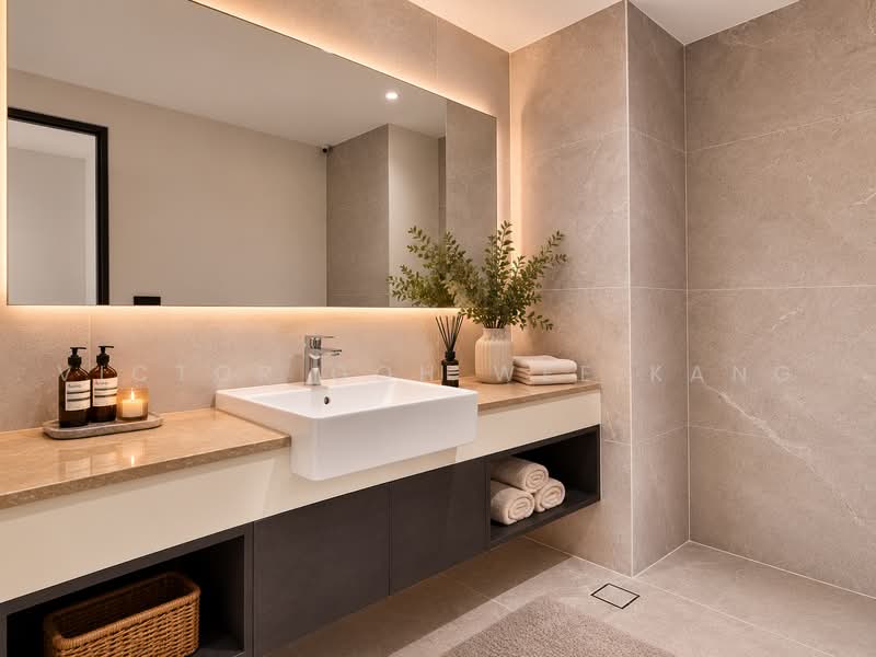 Seletar Hills Estate, Seletar Hills Drive, 4 Bedrooms, 4,684 sqft, Terraced House For Sale, by Victor Goh Wee Kang, 500234161 - Bathroom - PropertyGuru.com.sg