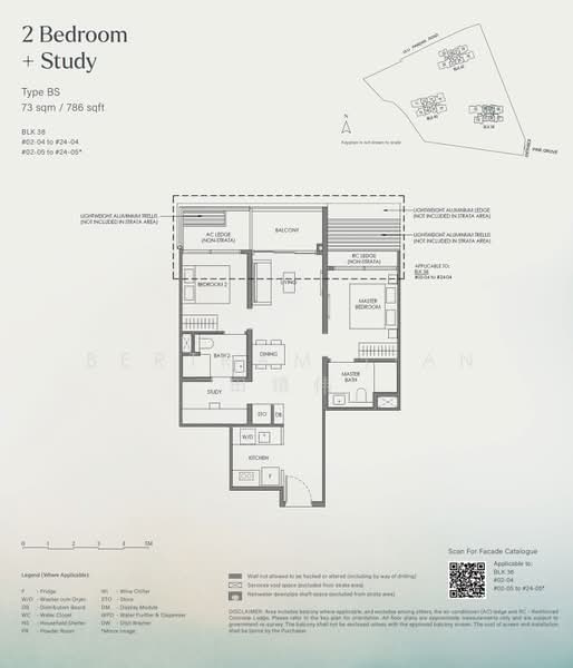 Nava Grove, 38 Pine Grove, 2 Bedrooms, 786 sqft, Condominium For Sale, by Bertram Tian 田镇伟, 500234162 - BS - PropertyGuru.com.sg
