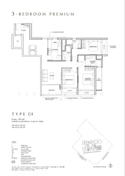 The Arcady At Boon Keng, 1037 Serangoon Road, 3 Bedrooms, 1,195 sqft, Condominium For Sale, by Bertram Tian 田镇伟, 500234165 - C4 - PropertyGuru.com.sg