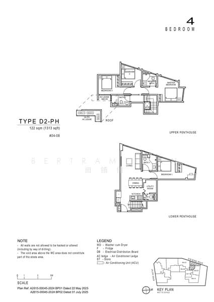 Artisan 8, 8 Sin Ming Road, 4 Bedrooms, 1,313 sqft, Apartment For Sale, by Bertram Tian 田镇伟, 500234182 - D2-PH - PropertyGuru.com.sg