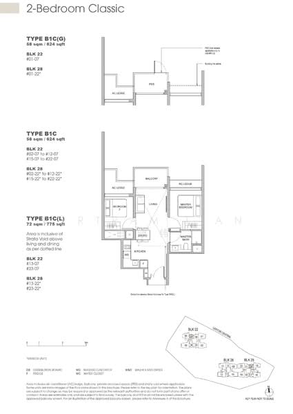 Hillock Green, 28 Lentor Central, 2 Bedrooms, 775 sqft, Condominium For Sale, by Bertram Tian 田镇伟, 500234207 - B1C(L) - PropertyGuru.com.sg