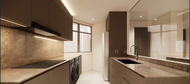Horizon Towers, 15 Leonie Hill Road, 5 Bedrooms, 4,900 sqft, Condominium For Rent, by Julia Goh, 500234209 - Kitchen - PropertyGuru.com.sg