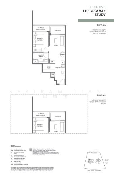 ELTA, 12 Clementi Avenue 1, 1 Bedroom, 506 sqft, Condominium For Sale, by Bertram Tian 田镇伟, 500234224 - A1s - PropertyGuru.com.sg