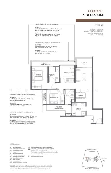 ELTA, 10 Clementi Avenue 1, 3 Bedrooms, 926 sqft, Condominium For Sale, by Bertram Tian 田镇伟, 500234225 - C1 - PropertyGuru.com.sg