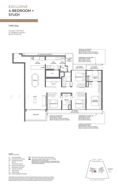 ELTA, 12 Clementi Avenue 1, 4 Bedrooms, 1,507 sqft, Condominium For Sale, by Bertram Tian 田镇伟, 500234227 - D4s - PropertyGuru.com.sg