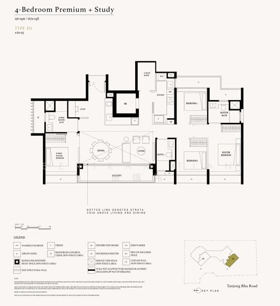 Arina East Residences, 6D Tanjong Rhu Road, 4 Bedrooms, 1,679 sqft, Condominium For Sale, by Bertram Tian 田镇伟, 500234229 - DS - PropertyGuru.com.sg