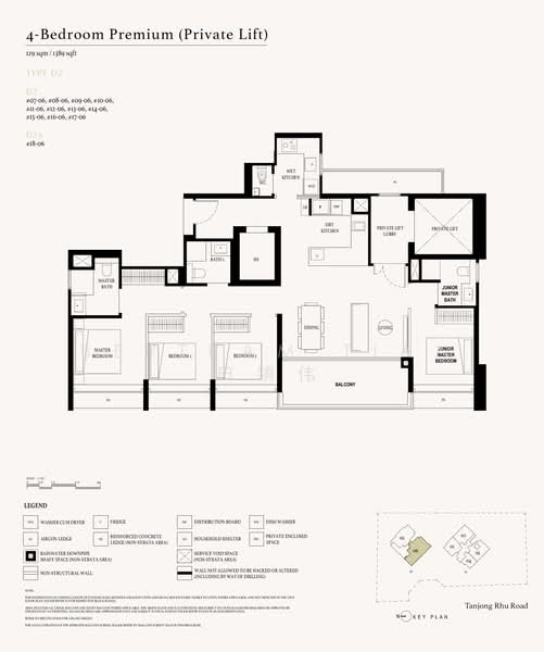 Arina East Residences, 6D Tanjong Rhu Road, 4 Bedrooms, 1,389 sqft, Condominium For Sale, by Bertram Tian 田镇伟, 500234232 - D2 - PropertyGuru.com.sg