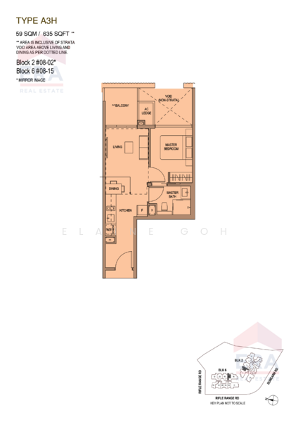 Mayfair Modern, 2 Rifle Range Road, 1 Bedroom, 635 sqft, Condominium For Sale, by Elaine Goh, 500234253 - PropertyGuru.com.sg