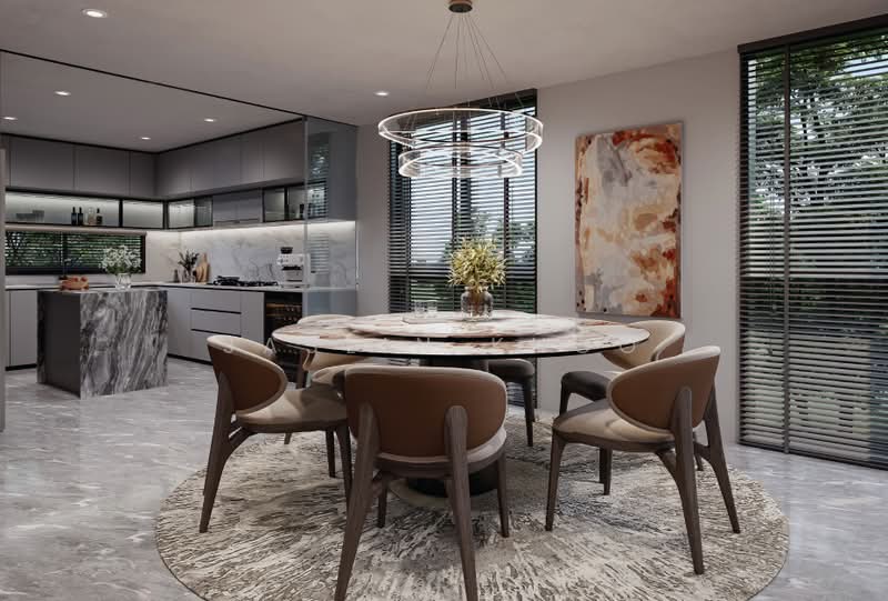 District 11 Luxury Brand New Semi Detached Home at Novena, , 5 Bedrooms, 6,560 sqft, Semi-Detached House For Sale, by Jaslin Khoo, 500234260 - Kitchen - PropertyGuru.com.sg