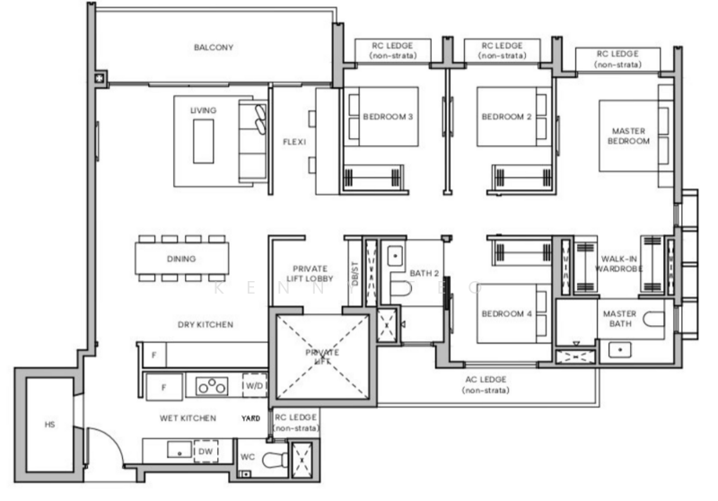 Hudson Place Residences, , 4 Bedrooms, 1,432 sqft, Condominium For Sale, by Kenny Teo, 500234269 - PropertyGuru.com.sg