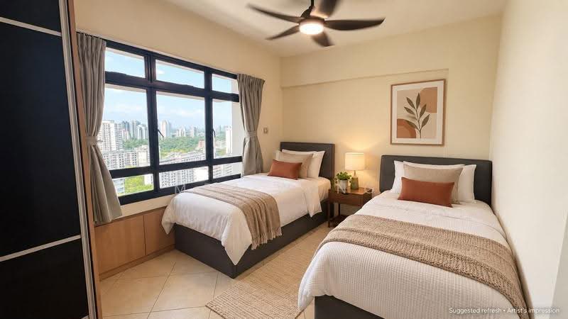 454 Clementi Avenue 3, 454 Clementi Avenue 3, Buona Vista / West Coast / Clementi New Town, 3 Bedrooms, 980 sqft, HDB Flat For Sale, by Meg Wong, 500234282 - Suggested- bedroom - PropertyGuru.com.sg