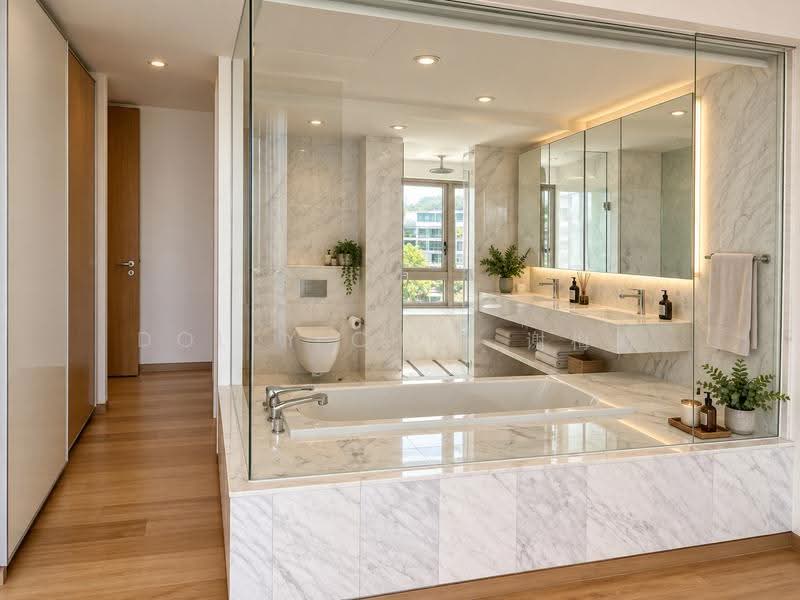 The Coast at Sentosa Cove, 276 Ocean Drive, Harbourfront / Telok Blangah, 5 Bedrooms, 4,596 sqft, Condominium For Sale, by Dolly Chia 谢梅莉, 500234310 - Bathroom - PropertyGuru.com.sg