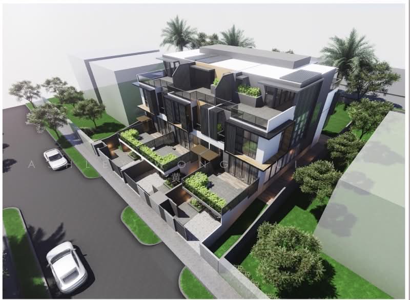 C.H.E.A.P! Brand New Terrace at Neram Road/ Kasai Road/ Seletar Hills Estate, Neram Road Neram Crescent Saraca Road Kasai Road Nim Road Saraca Hill Nim Green Begonia Dr, 4 Bedrooms, 4,684 sqft, Terraced House For Sale, by Ashley Wong Hui Min (黄鏸慜), 500234388 - Exterior - PropertyGuru.com.sg