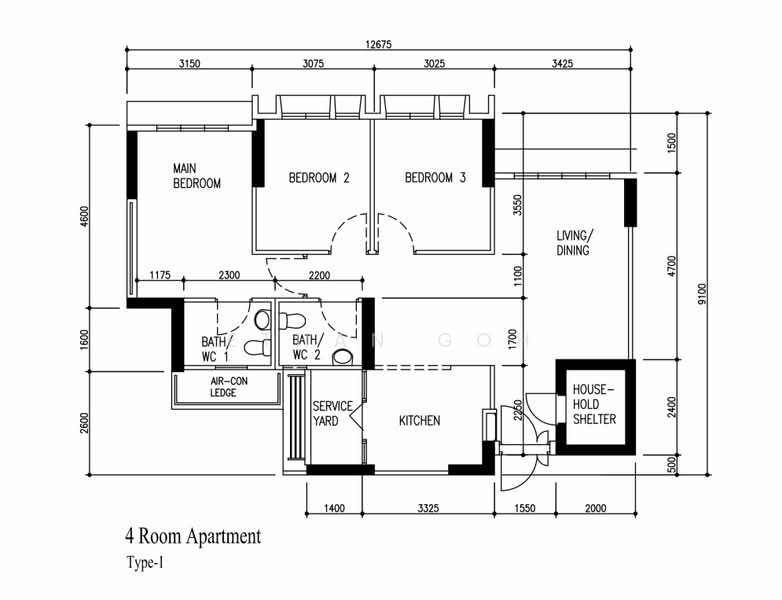 468A Meadow Spring @ Yishun, 468A Yishun Street 43, 3 Bedrooms, 1,001 sqft, HDB Flat For Sale, by Ethan Goh, 500234394 - PropertyGuru.com.sg