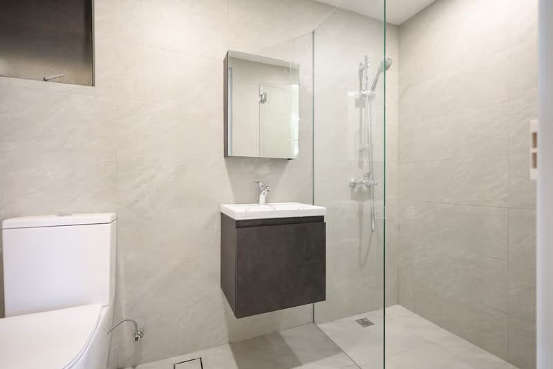 Bullion Park, 168 Lentor Loop, 3 Bedrooms, 1,238 sqft, Condominium For Sale, by Dane Kau 高国豪, 500234407 - Bathroom - PropertyGuru.com.sg