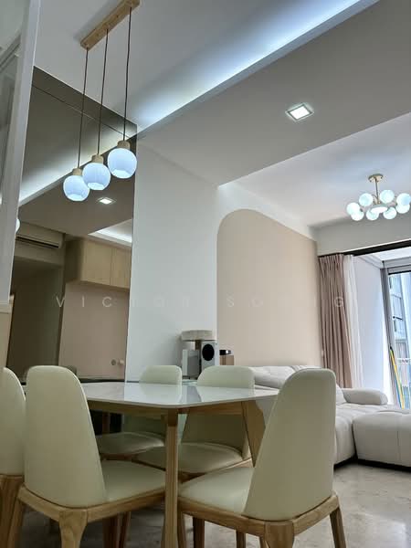The Luxurie, 21 Compassvale Road, 3 Bedrooms, 1,055 sqft, Condominium For Sale, by Victor Soong, 500234459 - Living Room - PropertyGuru.com.sg