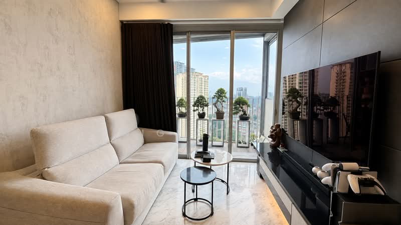 Queens Peak, 1 Dundee Road, 3 Bedrooms, 807 sqft, Condominium For Sale, by Nigel Lim, 500234520 - Living Room - PropertyGuru.com.sg
