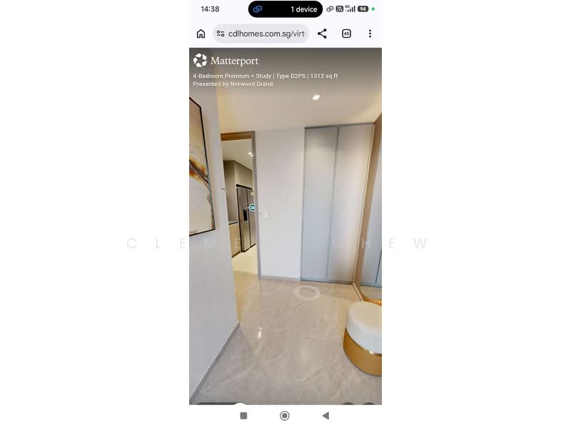 Norwood Grand, , 4 Bedrooms, 1,313 sqft, Condominium For Sale, by Clement Chew, 500234578 - Interior - PropertyGuru.com.sg