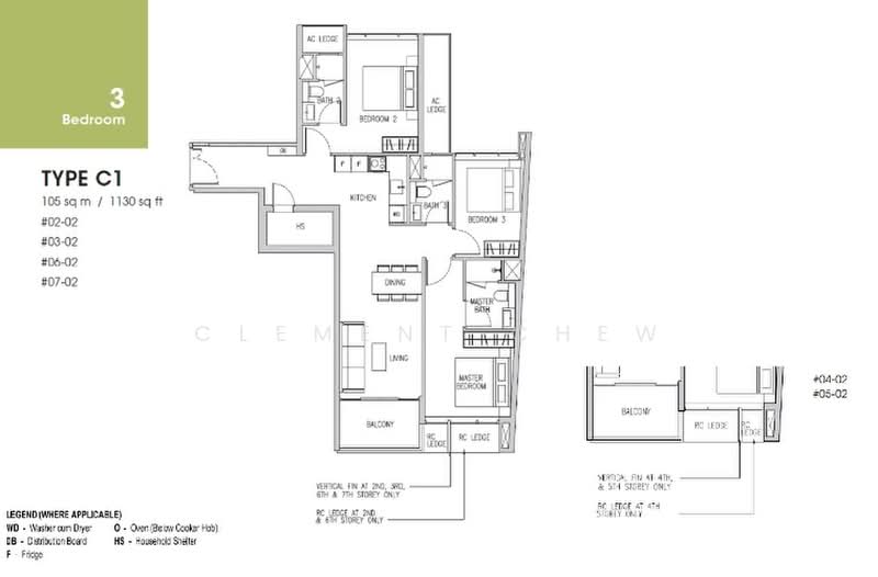 Gems Ville, 8 Lorong 13 Geylang, 3 Bedrooms, 1,130 sqft, Condominium For Sale, by Clement Chew, 500234593 - PropertyGuru.com.sg