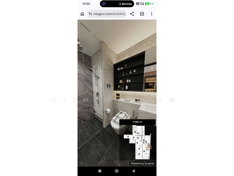 Gems Ville, 8 Lorong 13 Geylang, 3 Bedrooms, 1,130 sqft, Condominium For Sale, by Clement Chew, 500234593 - Bathroom - PropertyGuru.com.sg