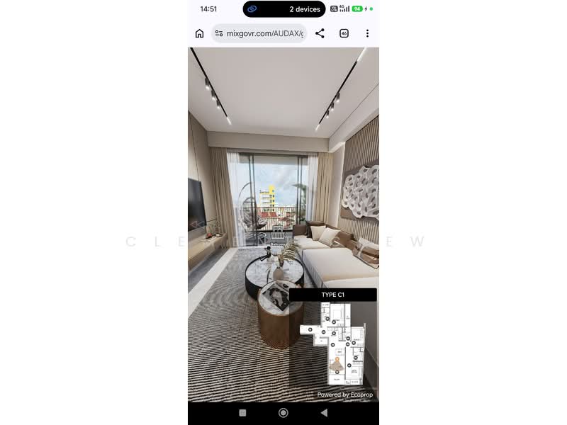 Gems Ville, 8 Lorong 13 Geylang, 3 Bedrooms, 1,130 sqft, Condominium For Sale, by Clement Chew, 500234593 - Living Room - PropertyGuru.com.sg