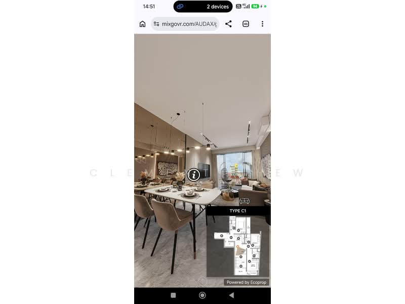 Gems Ville, 8 Lorong 13 Geylang, 3 Bedrooms, 1,130 sqft, Condominium For Sale, by Clement Chew, 500234593 - Dining Room - PropertyGuru.com.sg