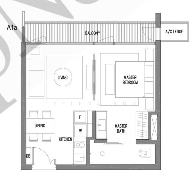 Seletar Park Residence, 21 Seletar Road, 1 Bedroom, 528 sqft, Condominium For Rent, by Selena Ang, 500234607 - PropertyGuru.com.sg