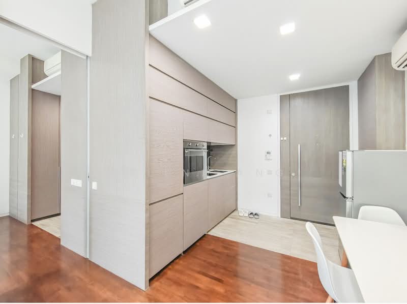 Seletar Park Residence, 21 Seletar Road, 1 Bedroom, 528 sqft, Condominium For Rent, by Selena Ang, 500234607 - Kitchen - PropertyGuru.com.sg