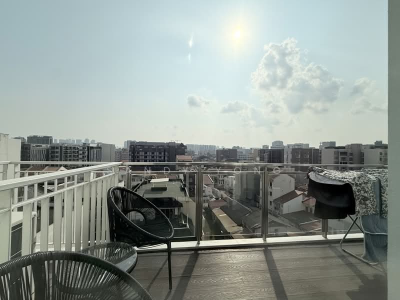Rezi 26, 5 Lorong 26 Geylang, 1 Bedroom, 807 sqft, Condominium For Sale, by Sandy Yong, 500234609 - Balcony - PropertyGuru.com.sg
