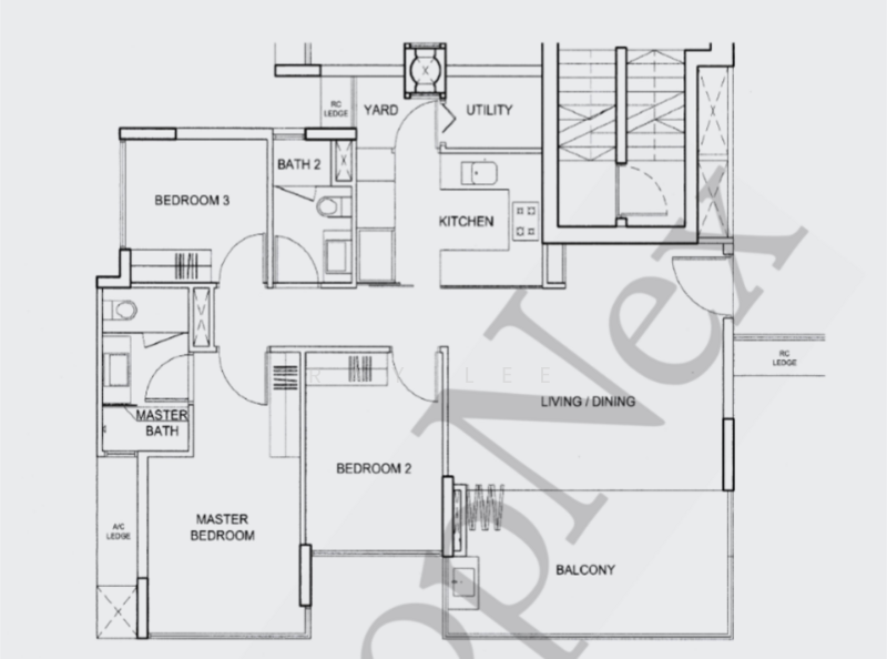 Watertown, 77 Punggol Central, 3 Bedrooms, 1,109 sqft, Condominium For Sale, by Ray Lee, 500234617 - PropertyGuru.com.sg