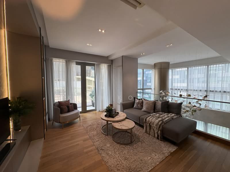 One Shenton, 1 Shenton Way, 4 Bedrooms, 5,651 sqft, Condominium For Sale, by King Kong, 500234622 - Living Room - PropertyGuru.com.sg