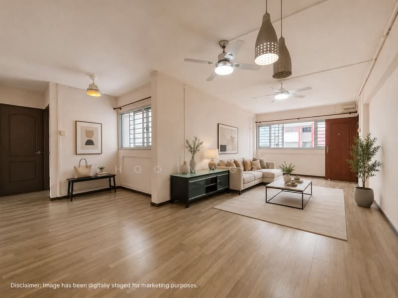 524 Hougang Avenue 6, 524 Hougang Avenue 6, Hougang / Punggol / Sengkang, 3 Bedrooms, 1,130 sqft, HDB Flat For Sale, by Khoo Maggie, 500234637 - Living Room - PropertyGuru.com.sg